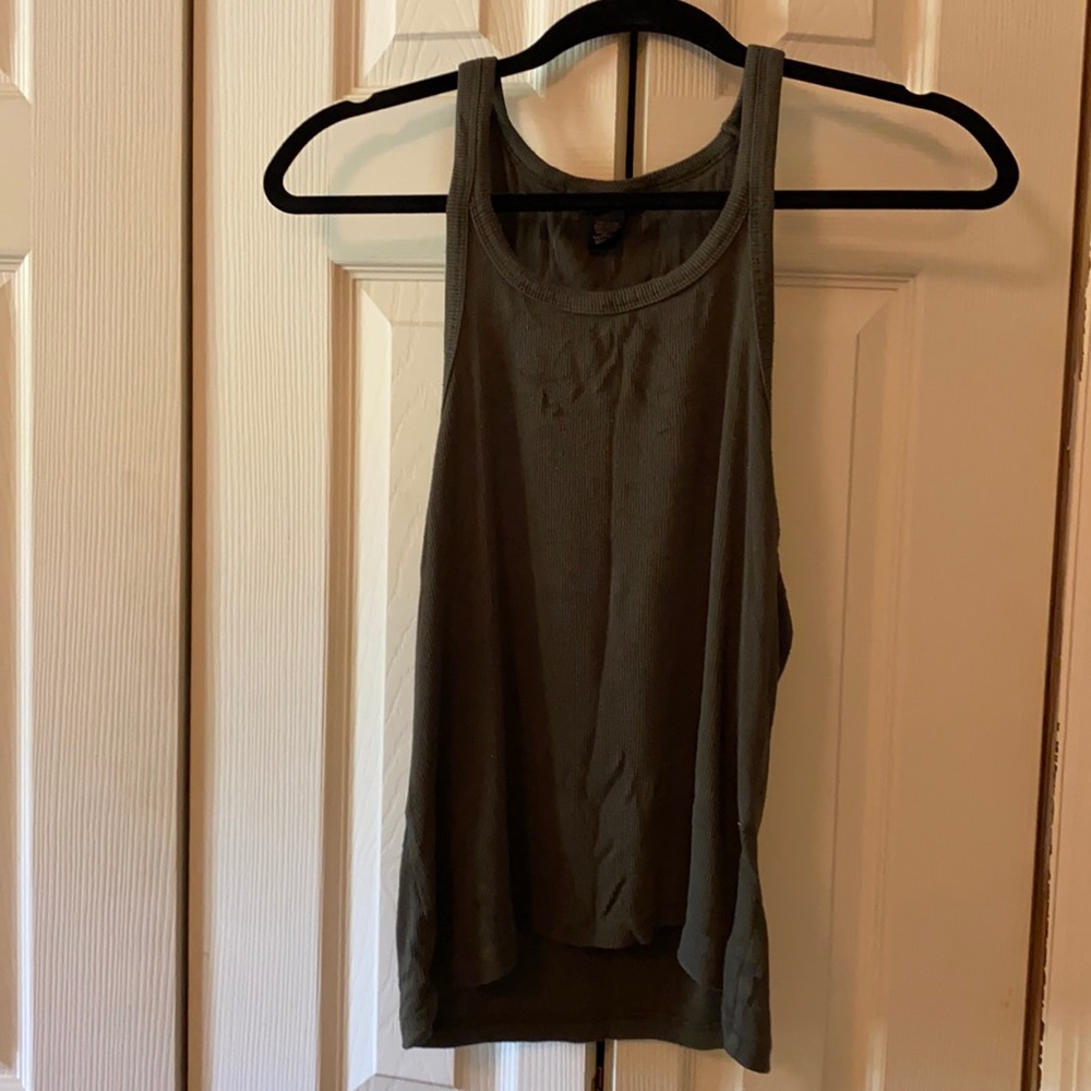 Ribbed sleep tank